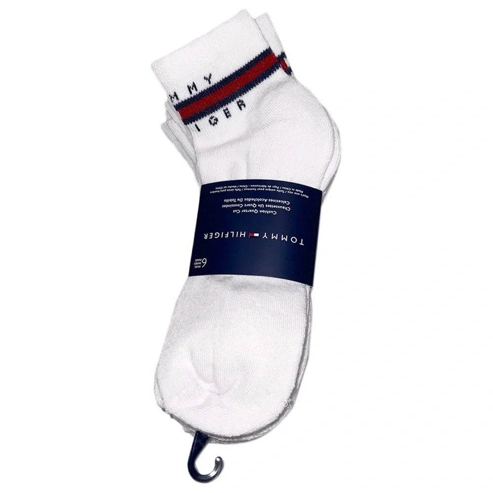 Tommy Hilfiger Men's‎ Cushion Quarter Cut Socks